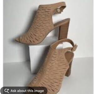 Mix No. 6 Tan Cutout Heels